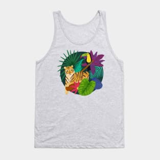 Tropical landscape Tank Top